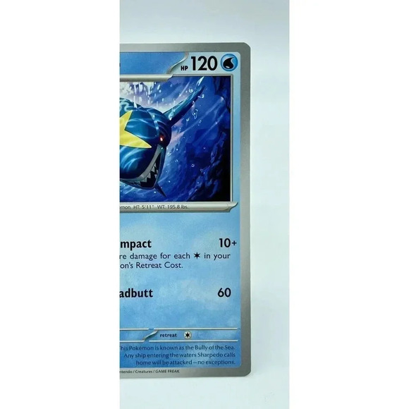 Sharpedo 047/197 S&V: Obsidian Flames Non-Holo Pokémon TCG Mint Unplayed - Picture 3 of 6